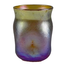 Tiffany Favrile Iridescent Cordial (a.k.a. Toothpick) - Signed L.C.T., c. 1900-1915