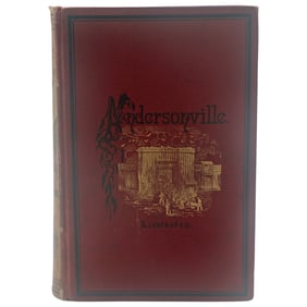 1879 First Edition Andersonville Civil War History: Illustrated Hardcover