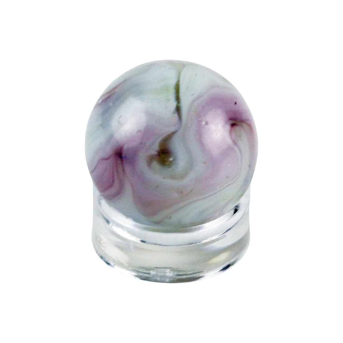 Antique Hand-Gathered Swirl Marble - 11/16 inches: Antique Hand-Gathered Swirl Marble - 11/16 inches