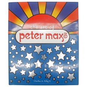 The Art of Peter Max - Signed & Illustrated by Peter Max