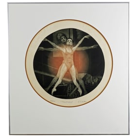 Front View by G.H. Rothe - Limited Edition Mezzotint 1978