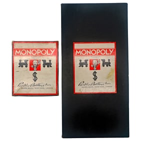 1935 Parker Brothers MONOPOLY No. 7 - Patent Pending