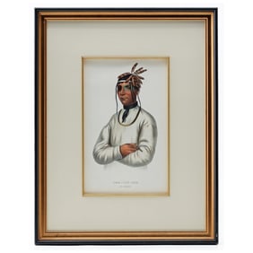 Caa-Tou-See, an Ojibway, from McKinney and Hall
