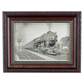 Vintage Photograph of New York Central Hudson 4-6-4 5246 Locomotive