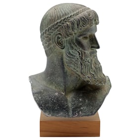 Poseidon of Artemision, by Meredith Rambo, Ceramic Sculpture