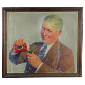 Prince Albert Advertising Painting, 1932