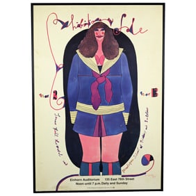 1967 Richard Lindner Offset Lithograph – Skowhegan School Exhibition Poster