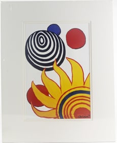 Alexander Calder (after), Sunburst I, Estate-Authorized Lithograph, 2004