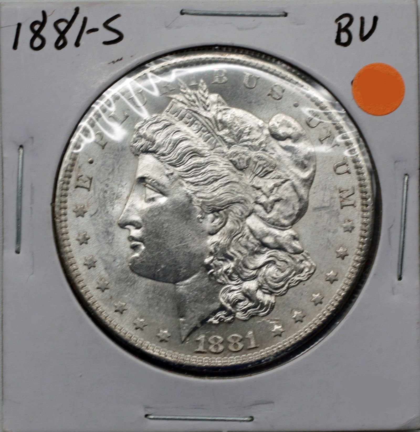 1881-S Morgan Silver Dollar MS63 (1 of 2)