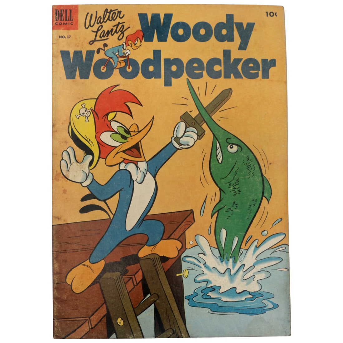1953 Woody Woodpecker No. 17 Dell Comics 10 Cent Issue (1 of 5)