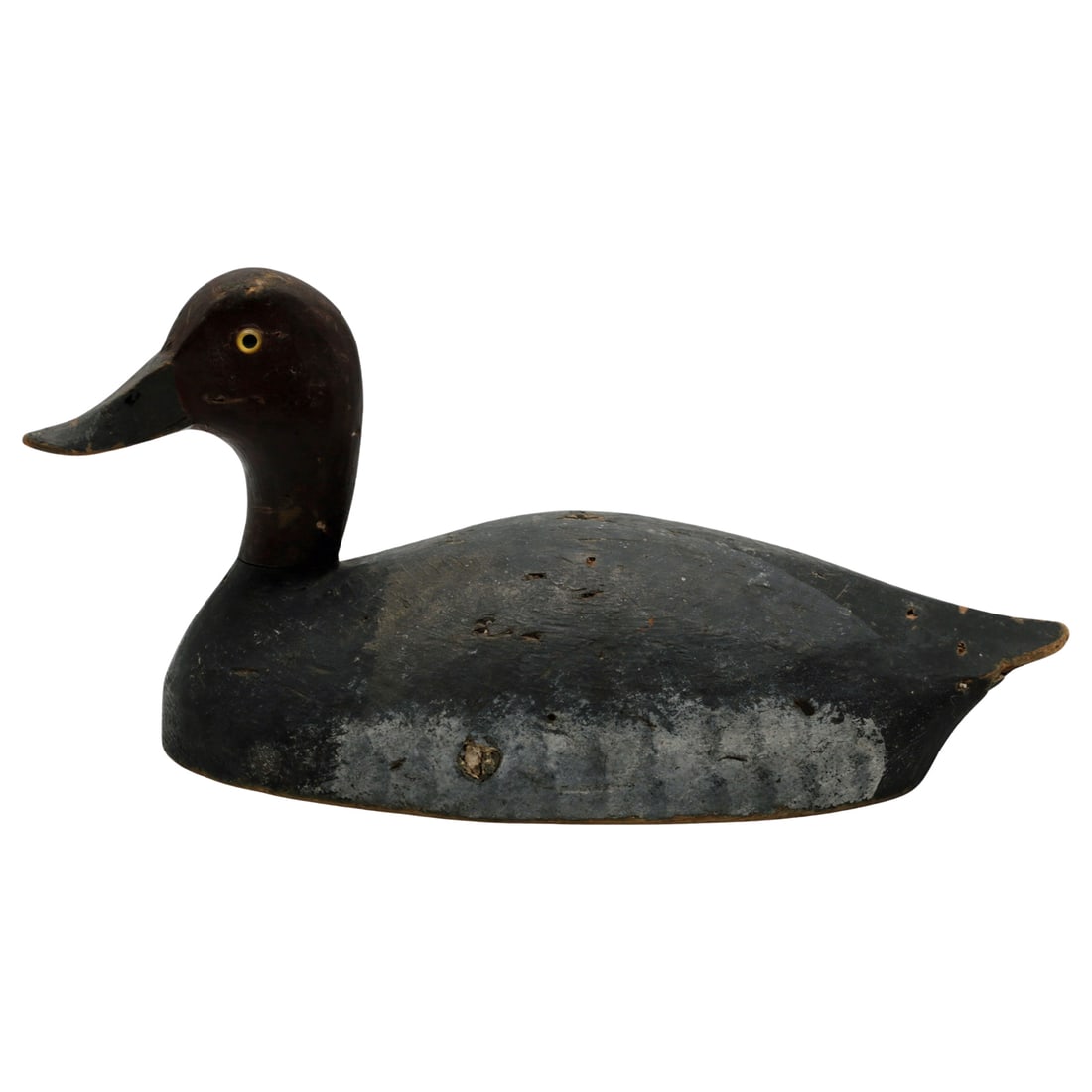 Frank Reeves Redhead Drake Decoy, Long Point Company, A. Cochrane and Dr. John David Allen Provenanc (1 of 11)