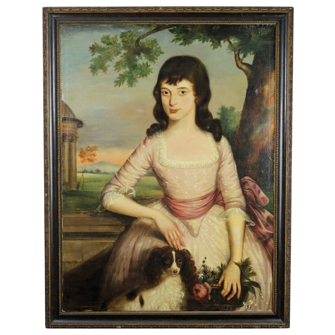 18th Century American Portrait of Ann, Daughter of Sandfor[?] C[opley], Esq (1 of 8)