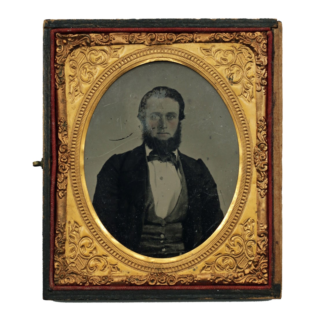 American - Portrait of Gentleman in Case (1 of 3)