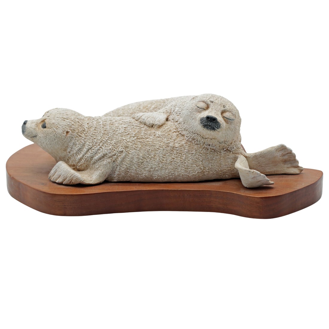 Meredith Rambo - Snow Babies Otter Sculpture Group (1 of 5)