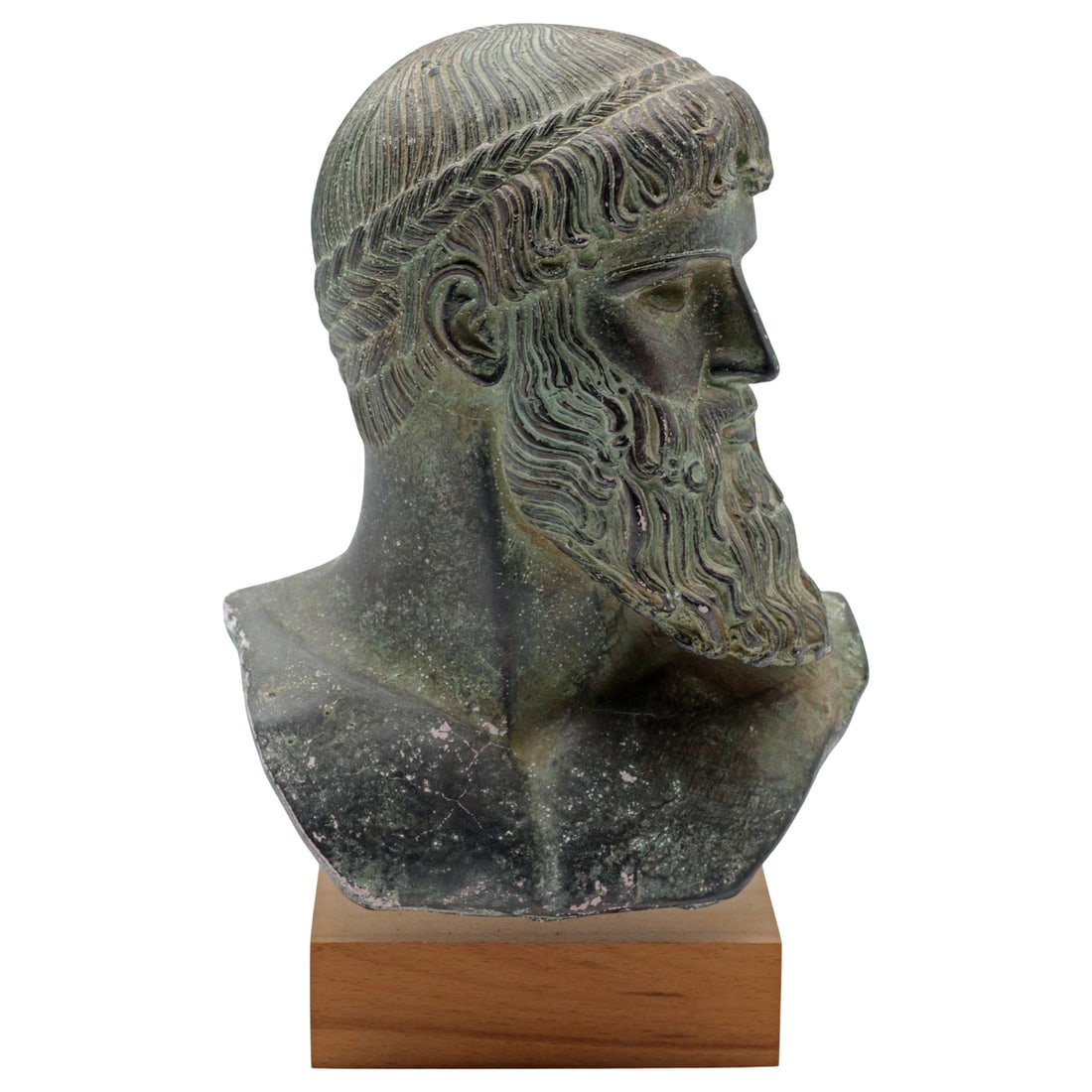 Meredith Rambo - Poseidon of Artemision Bust Sculpture (1 of 6)