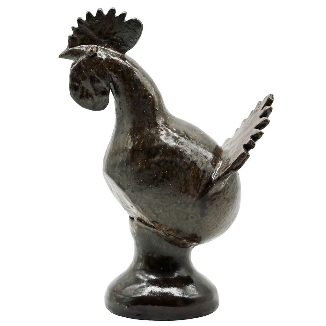 Reggie Meaders Georgia Folk Pottery Rooster Sculpture (1 of 7)