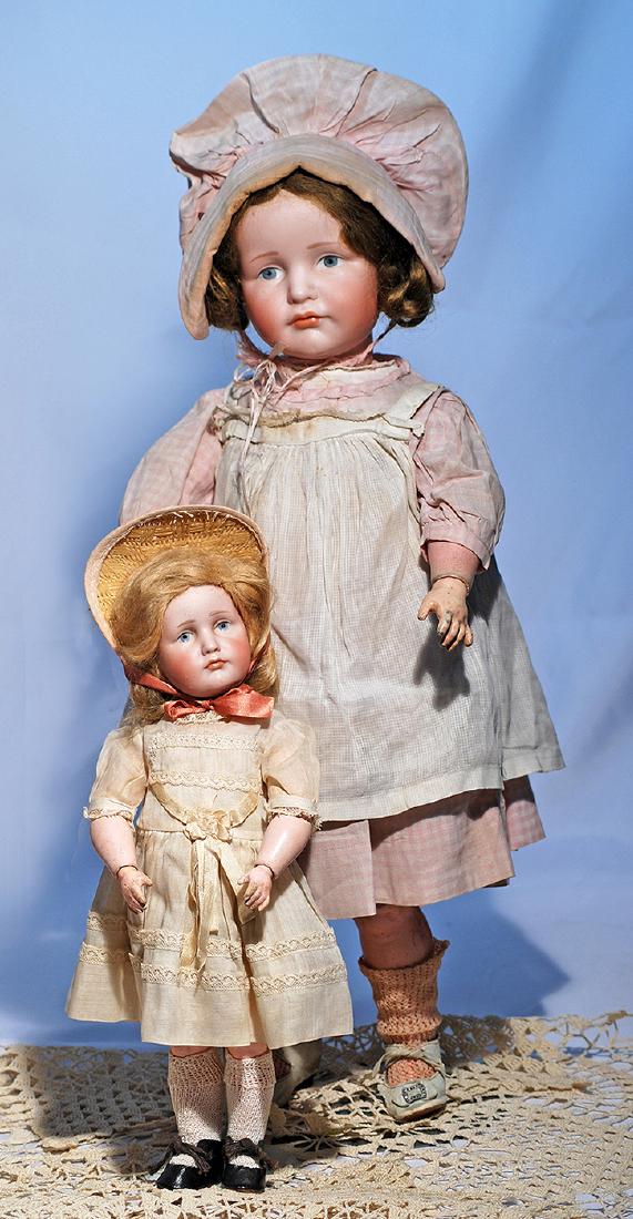 66.  KAMMER & REINHARDT BISQUE CHARACTER "GRETCHEN". (1 of 2)