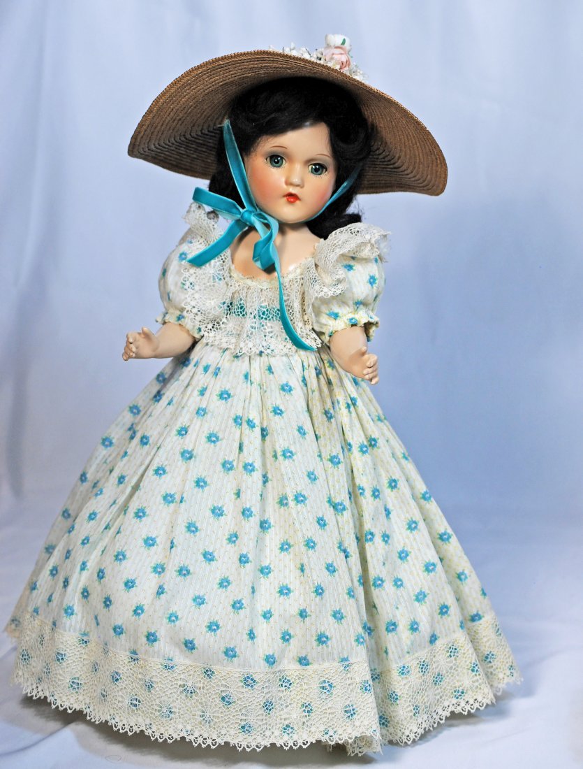 95.  ALEXANDER COMPOSITION SCARLETT O'HARA IN BLUE (1 of 1)