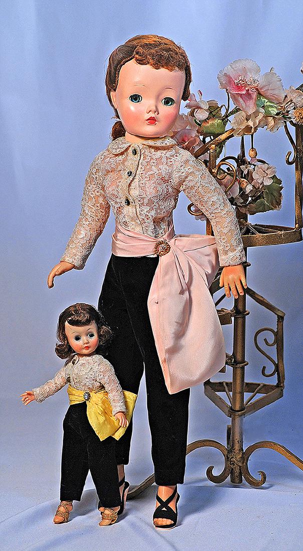 156.  ALEXANDER CISSY & CISSETTE COMPANION DOLLS  IN (1 of 1)