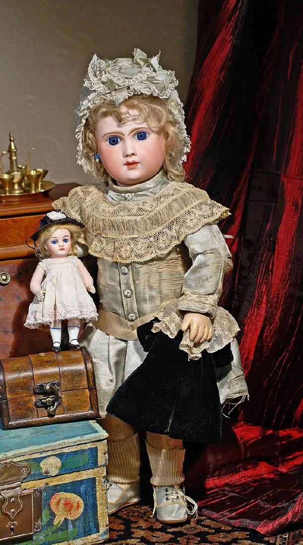 FRENCH BISQUE PHENIX STAR BEBE BY STEINER. Marks:  Star (1 of 2)