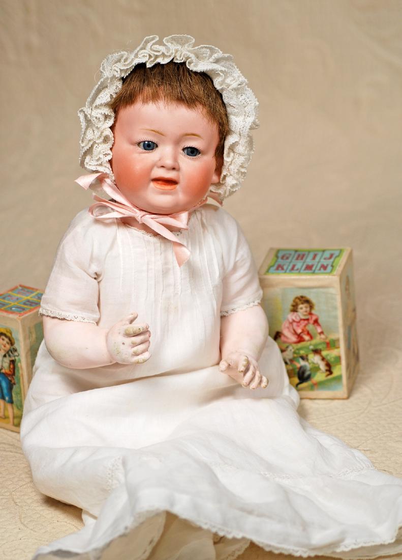 GERMAN BISQUE CHARACTER BABY BY KLEY AND HAHN.  Marks: (1 of 2)