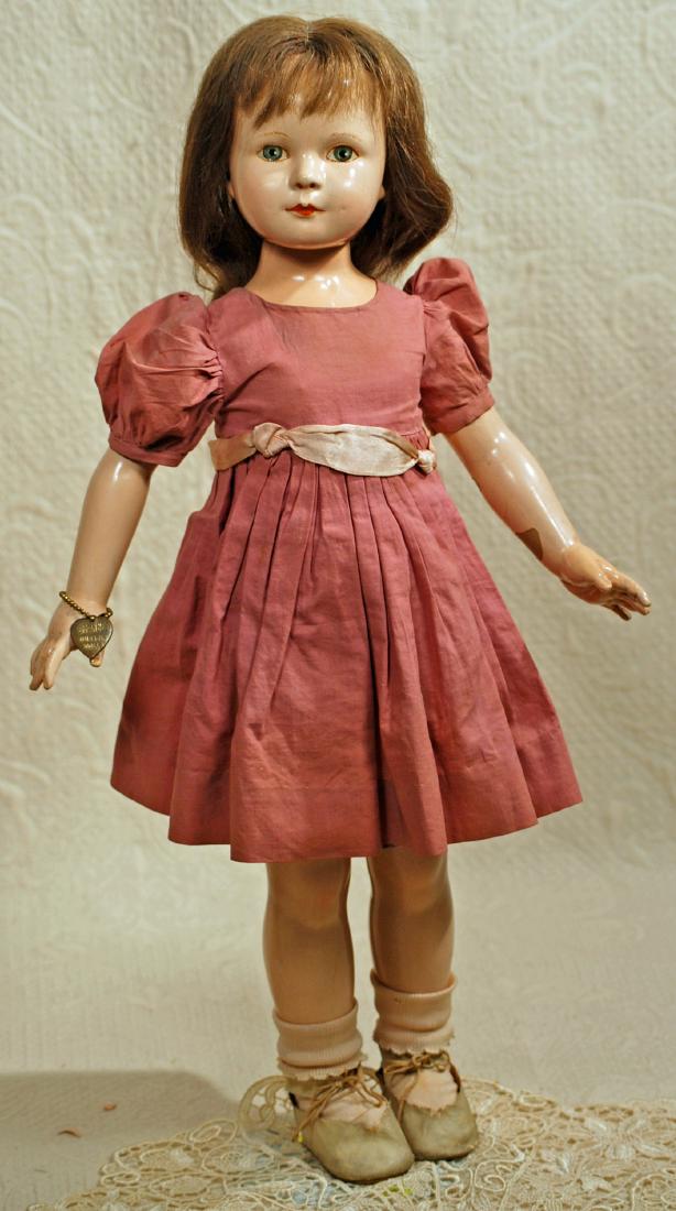 COMPOSITION DOLL BY DEWEES COCHRAN FOR EFFANBEE. Marks: (1 of 2)