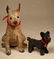 TWO EARLY STEIFF DOGS.