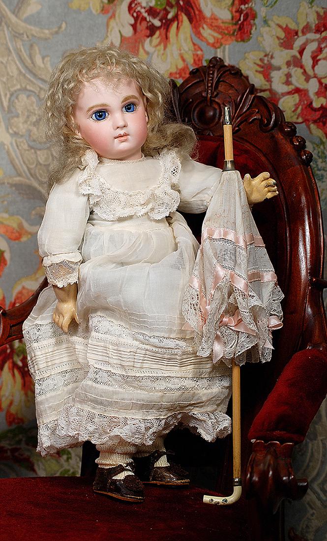 PRECIOUS FRENCH BISQUE "INCISED DEPOSE" BEBE BY EMILE (1 of 2)