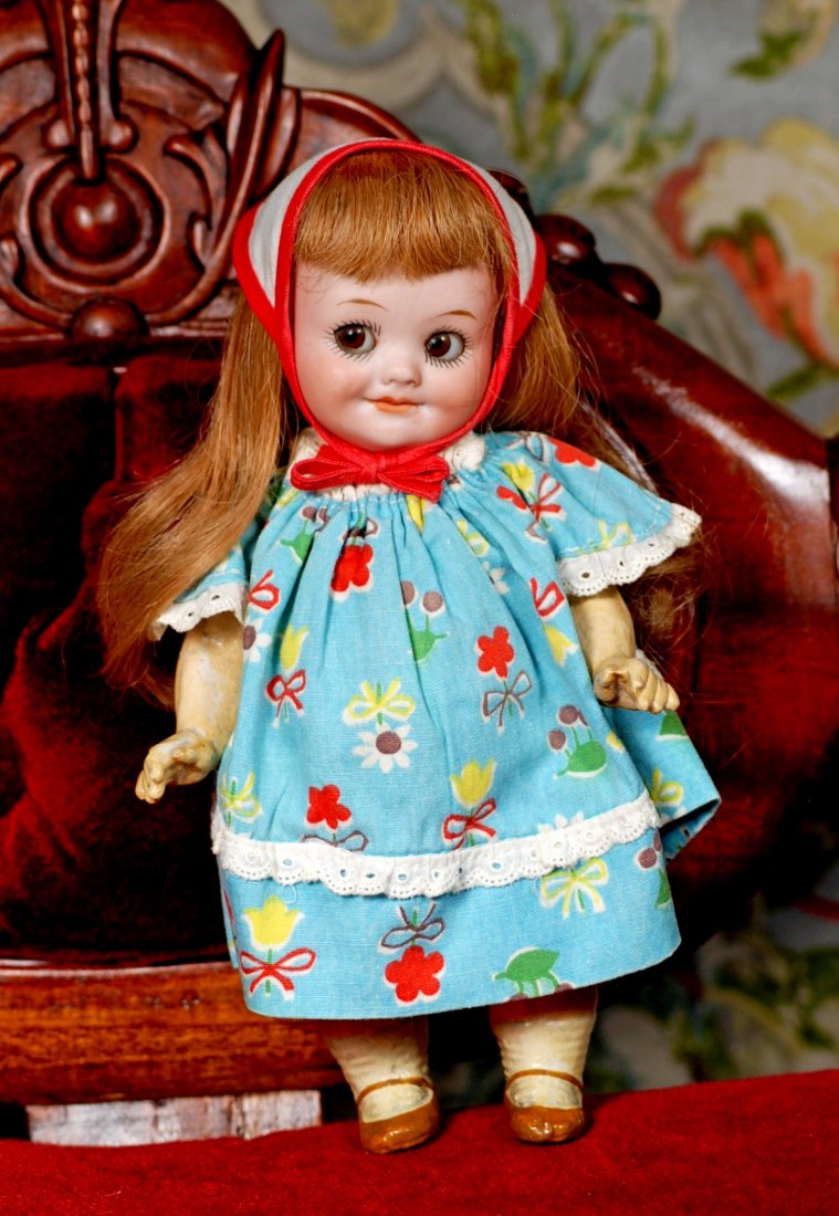 GERMAN BISQUE GOOGLY BY MARSEILLE Marks: Made in (1 of 1)