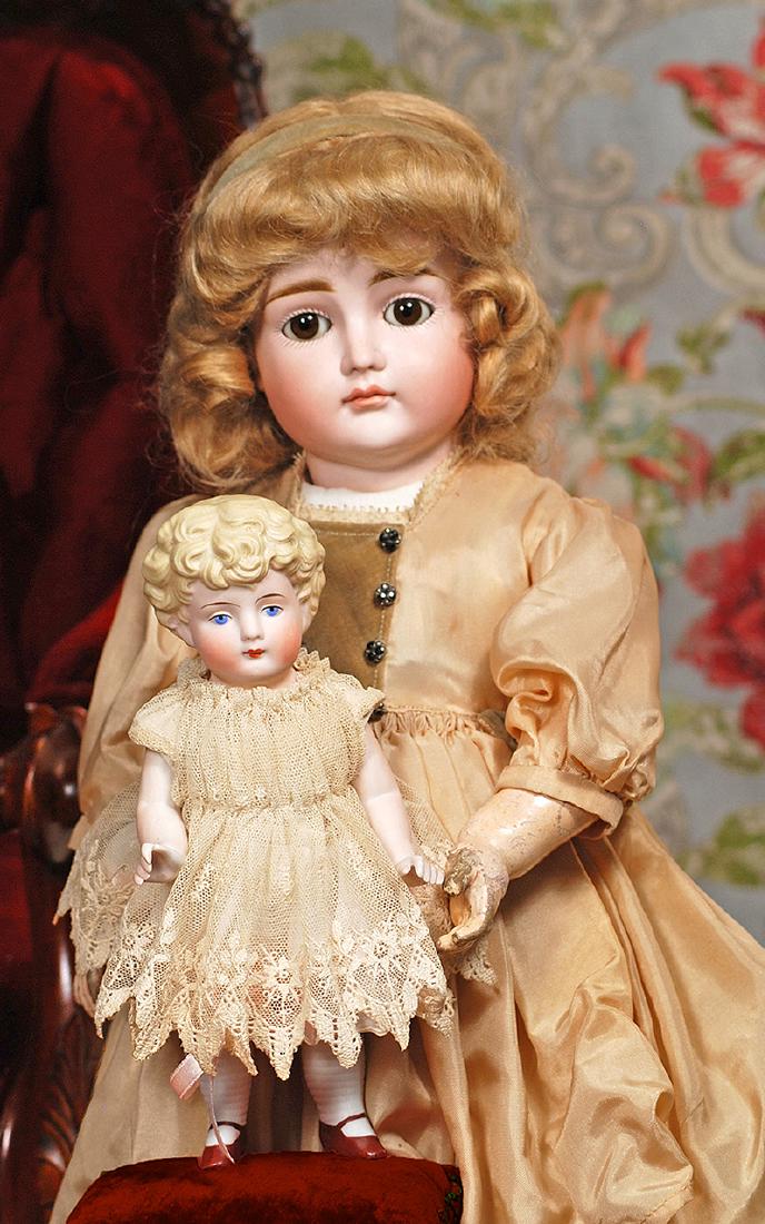 GERMAN BISQUE CLOSED-MOUTH POUTY BY KESTNER Marks: 13 (1 of 2)