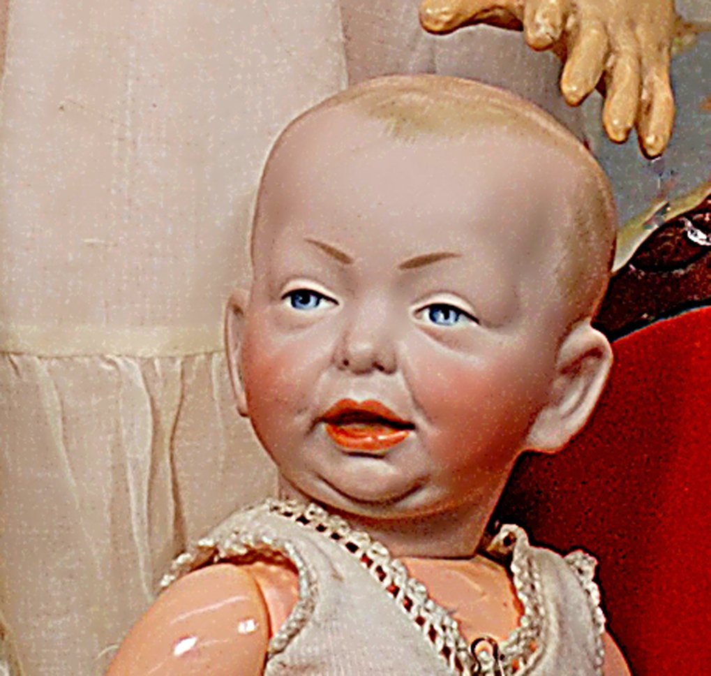 GERMAN BISQUE CHARACTER KNOWN AS "KAISER BABY" BY (1 of 2)