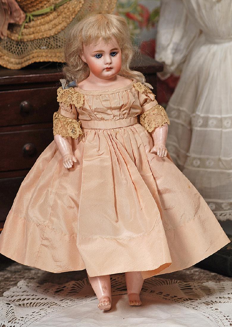 GERMAN BISQUE CLOSED-MOUTH DOLL, MYSTERY MAKER Marks: (1 of 2)