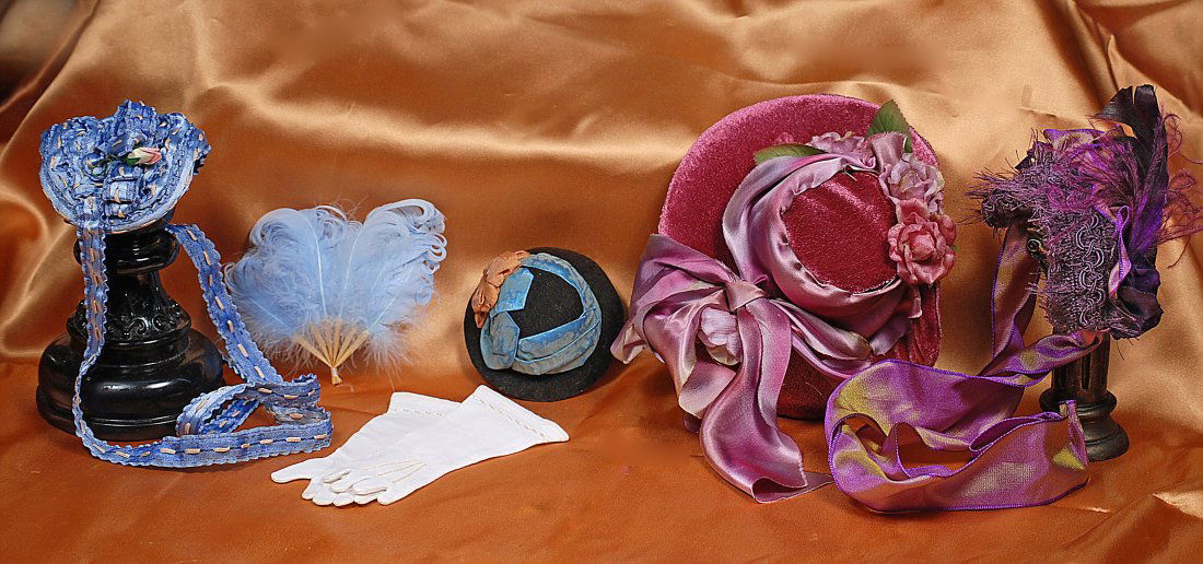 DOLL BONNETS AND ACCESSORIES (1 of 1)