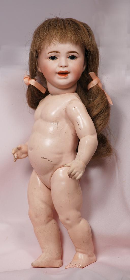 51. FRENCH BISQUE "LAUGHING JUMEAU" TODDLER BY S.F.B.J.