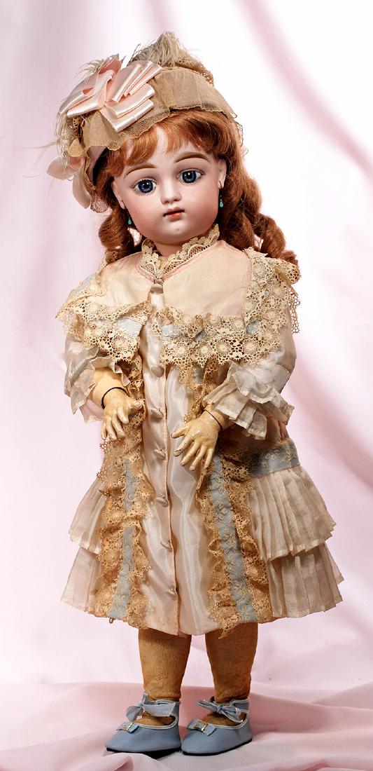 65. FRENCH BISQUE BEBE BY GAULTHIER. Marks: 9 F. G. (in (1 of 2)
