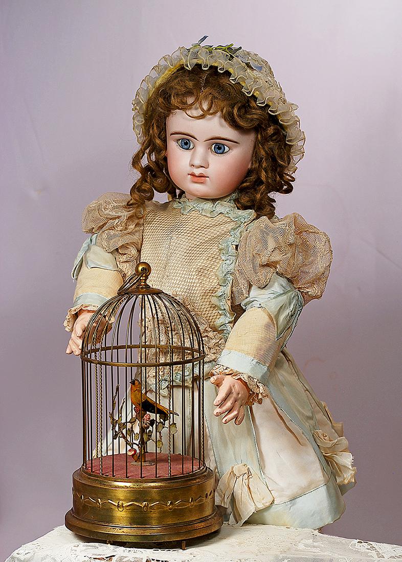 172. FRENCH BISQUE "E.D." BEBE WITH WONDERFUL BLUE EYES (1 of 3)