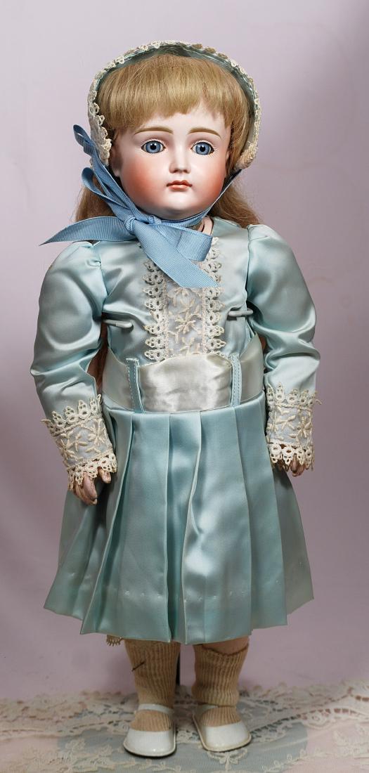 223. GERMAN BISQUE POUTY BY KESTNER. Marks: 13. 19". (1 of 2)