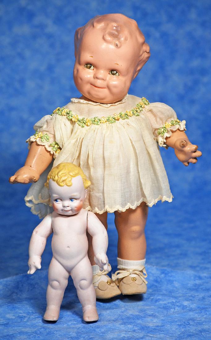 258. COMPOSITION SLEEP-EYED SCOOTLES & JAPAN ALL-BISQUE (1 of 1)