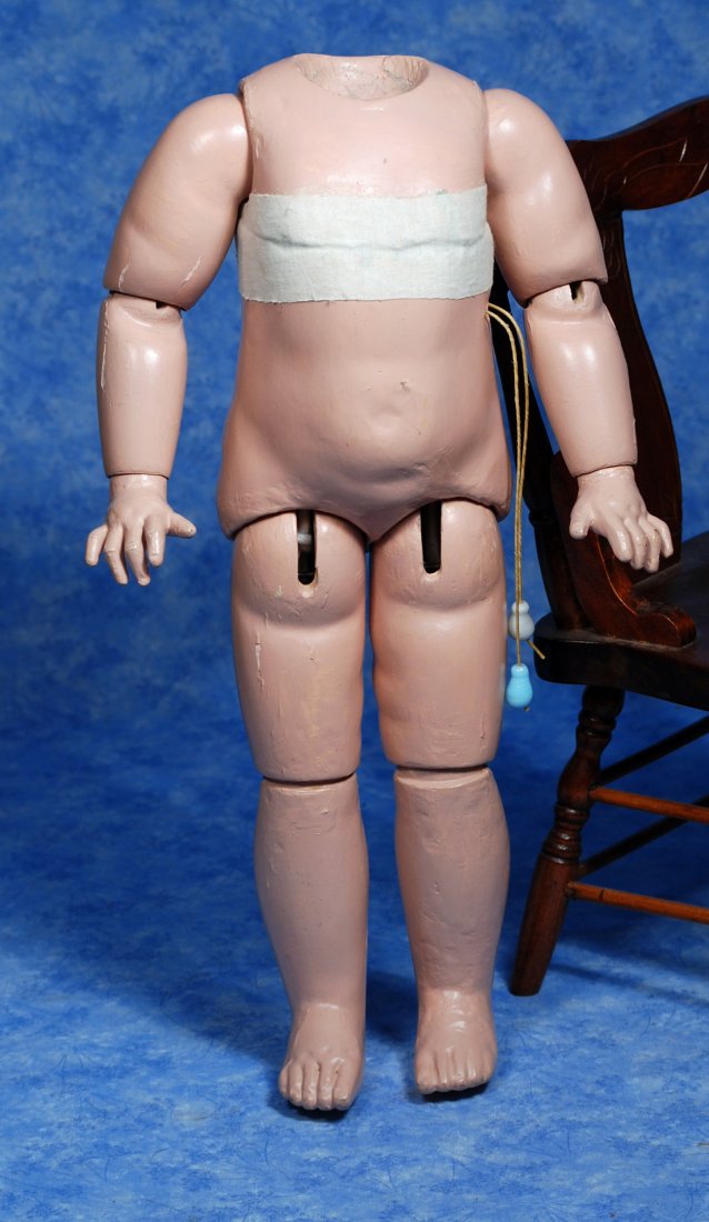 ANTIQUE JUMEAU COMPOSITION DOLL BODY (1 of 1)