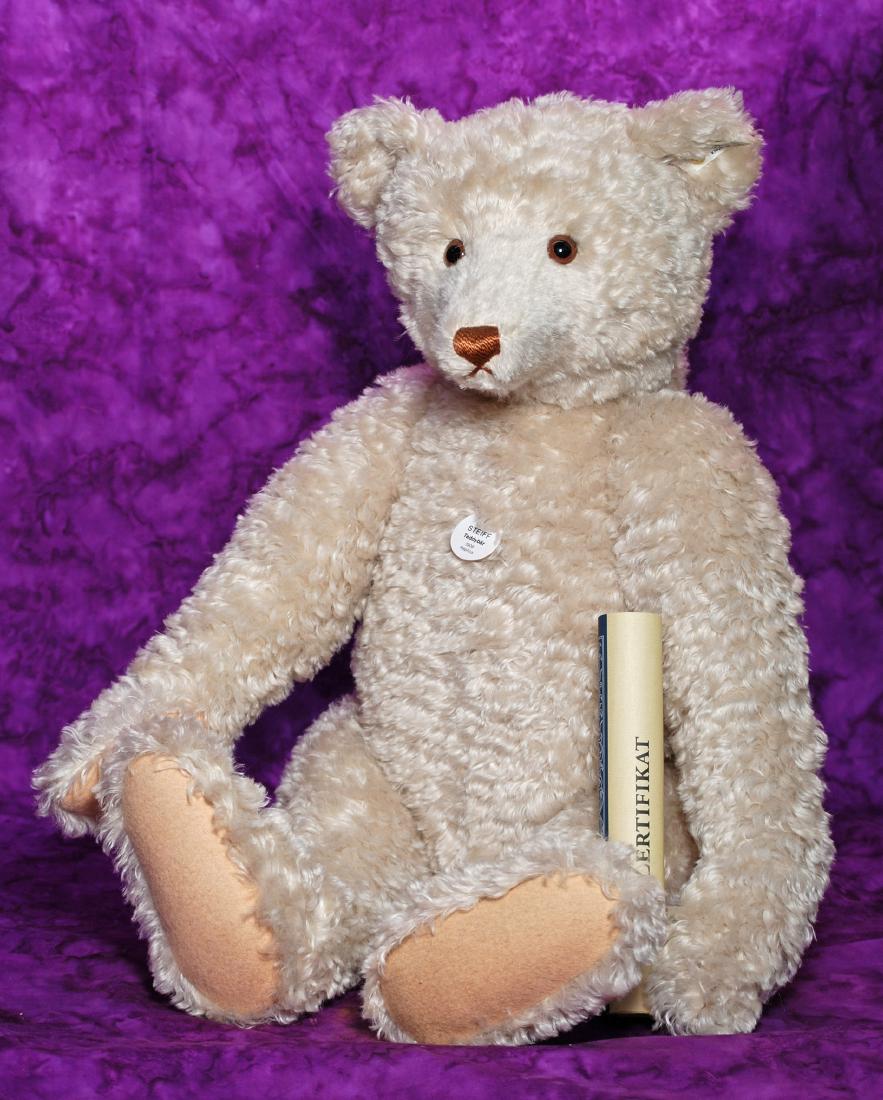 white steiff teddy bear