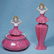 GERMAN PORCELAIN TWOPIECE DRESSER SET Marks: Bavaria - 2