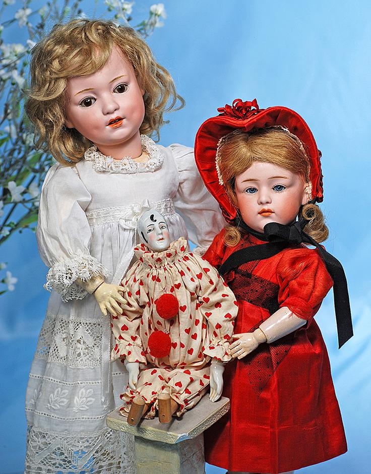 For Auction GERMAN BISQUE "DOLLY DIMPLE" CHARACTER BY GEBRUDER (0204