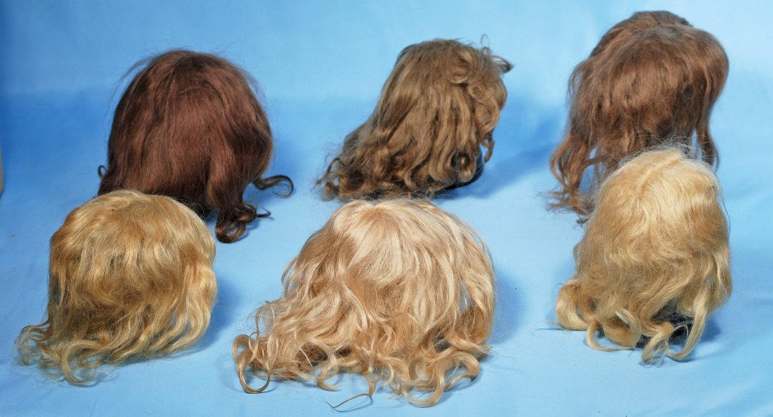 antique doll wigs