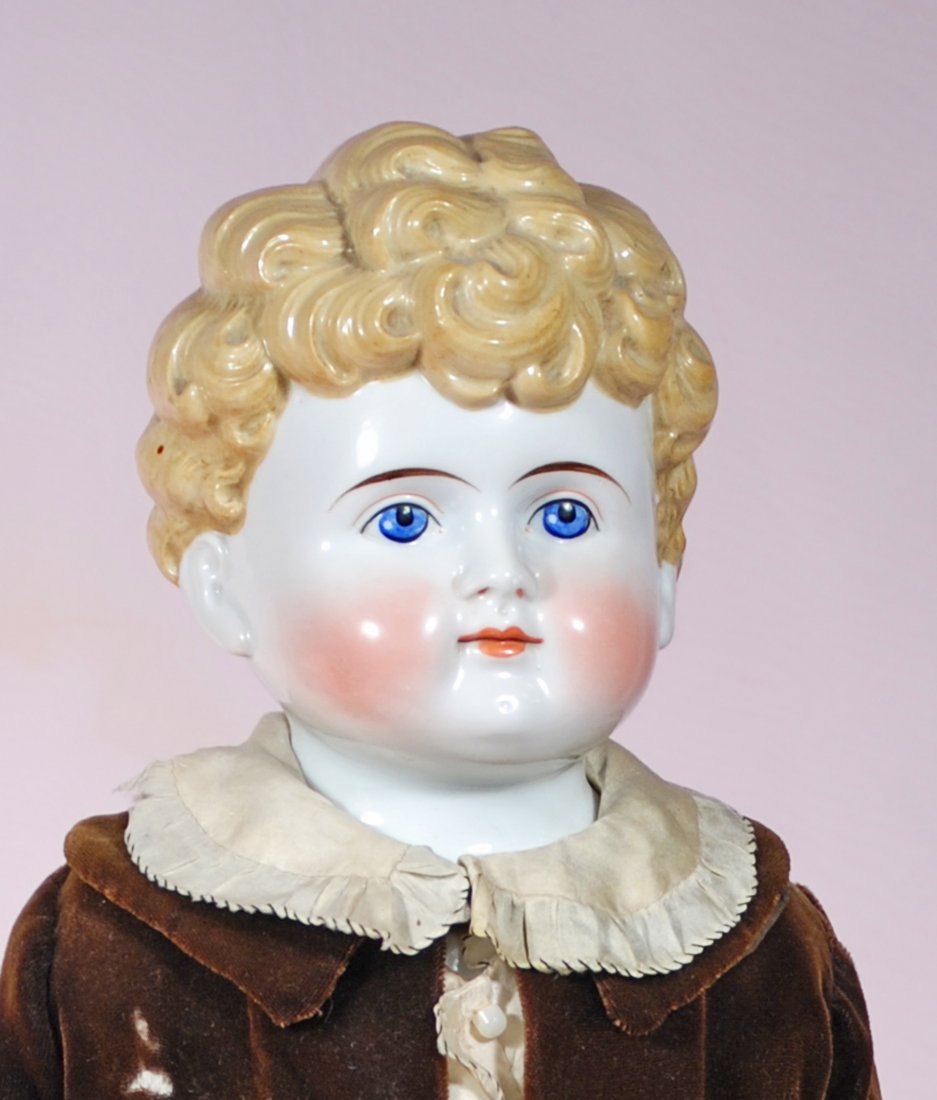 GERMAN PORCELAIN BOY BY ALT, BECK & GOTTSCHALK (1 of 2)