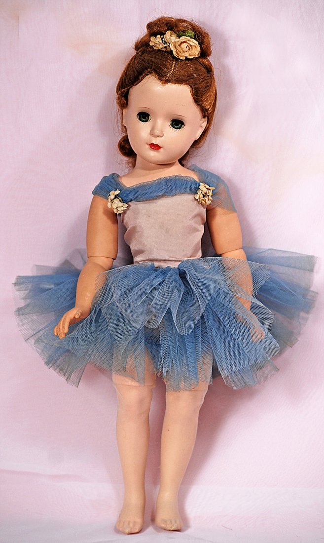 MADAME ALEXANDER MARGOT BALLERINA IN BLUE TUTU (1 of 1)