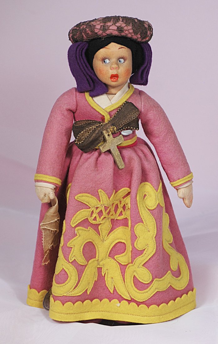 ALL-ORIGINAL 1930s LENCI DOLL (1 of 1)