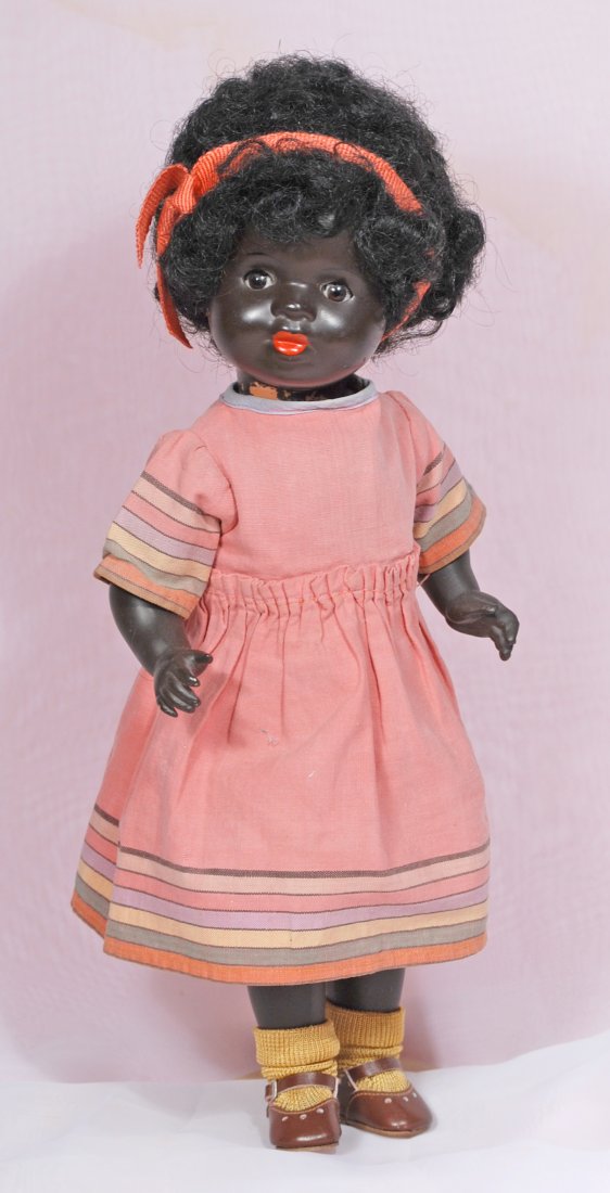 BLACK COMPOSITION CHARACTER DOLL (1 of 1)