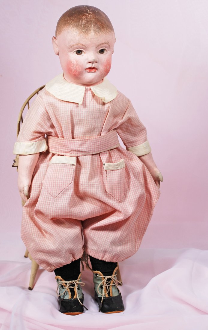 RARE  “PHILADELPHIA BABY” .AMERICAN CLOTH DOLL (1 of 1)