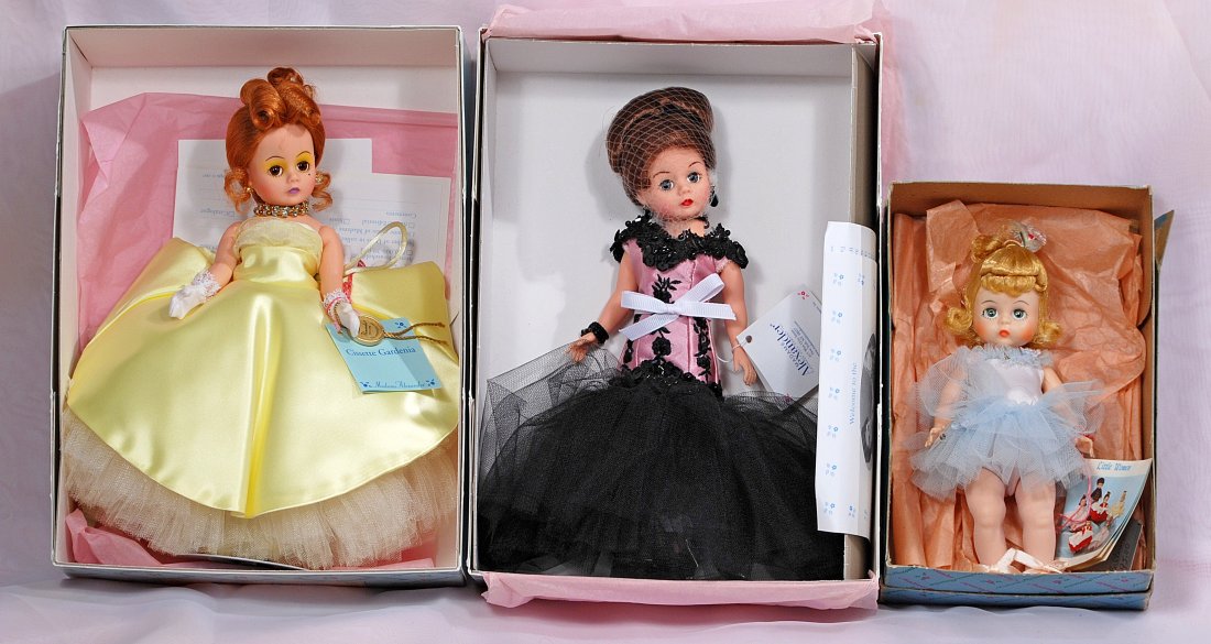 TWO ALEXANDER CISSETTE DOLLS & ALEXANDER-KIN BALLERINA (1 of 1)