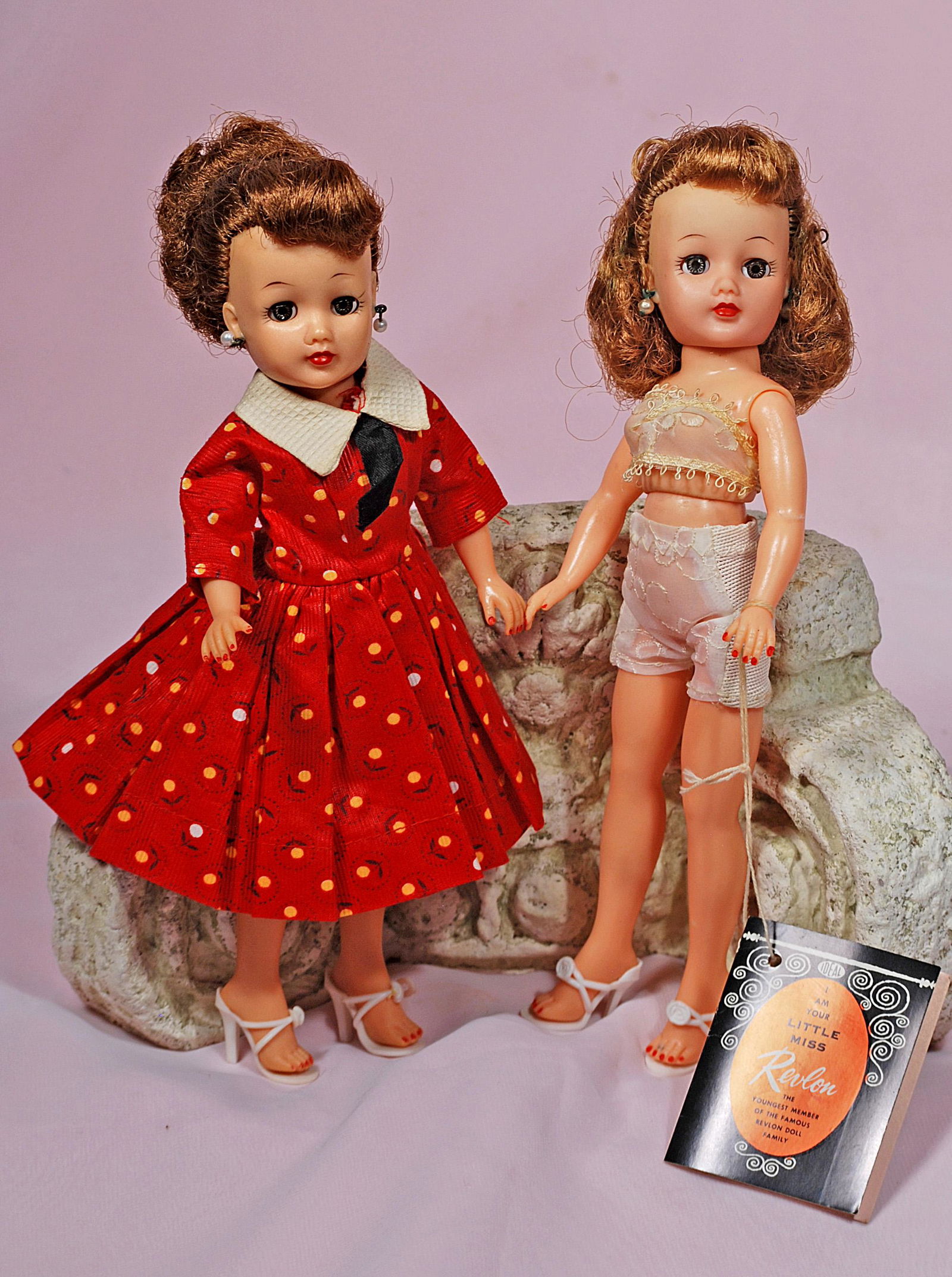 TWO IDEAL LITTLE MISS REVLON DOLLS (1 of 1)